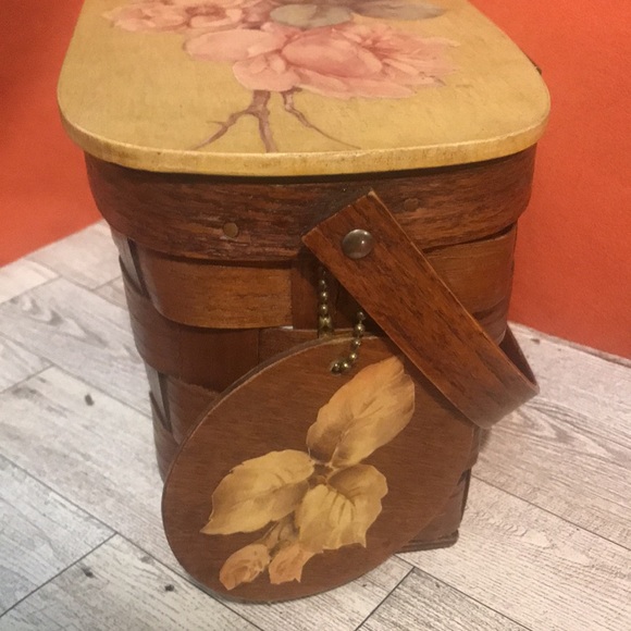 Vintage Putney Vermont Basketville Primitive Purse - Picture 4 of 10